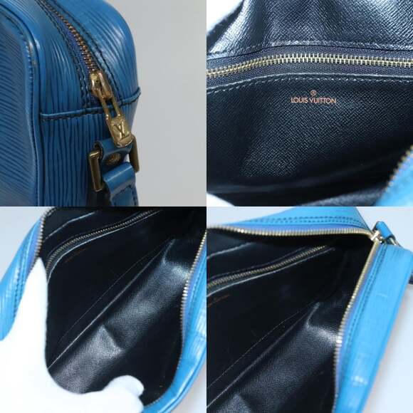 LOUIS VUITTON Epi Trocadero 23 Shoulder Bag Blue M52305 - Picture 11 of 12